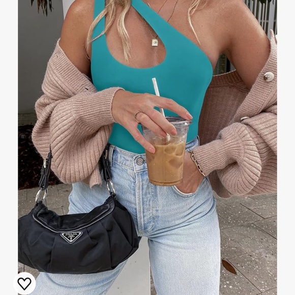 REORIA Women's Trendy Bodysuit - Picture 2 of 7